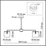 Люстра подвесная LUMION SUNTORI 6591/8 CLASSI LN24 E14 8*40W 220V хром/белый, металл/текстиль