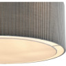 Люстра подвесная LUMION ZIGRISA 8111/5 MODERNI LN25 E14 5*40W 220V хром/серый, металл/текстиль