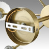 Люстра потолочная LUMION AURICA 8046/8C CLASSI LN24 Е14 8*40W 220V латунь/прозрачное стекло