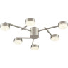 Люстра потолочная LUMION DABRA 8115/6C COMFI LN25 LED GX53 6*7W 220V никель, металл
