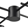 Люстра потолочная LUMION DABRA 8186/8C COMFI LN25 LED GX53 8*7W 220V черный, металл