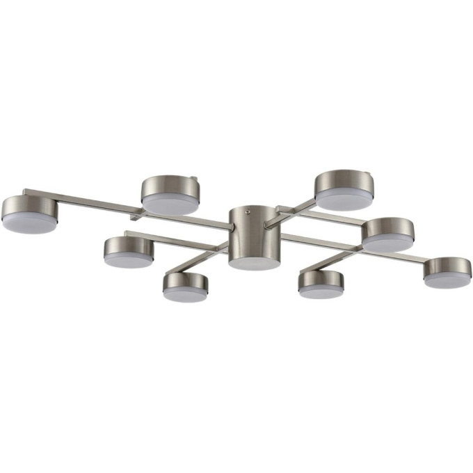 Люстра потолочная LUMION DABRA 8115/8C COMFI LN25 LED GX53 8*7W 220V никель, металл