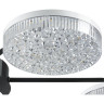 Люстра потолочная LUMION DIDANA 8236/7CL LEDIO LN25 000с пультом ДУ LED 90W 3000-6000К 220V черный, металл/акрил