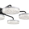 Люстра потолочная LUMION DIDANA 8236/7CL LEDIO LN25 000с пультом ДУ LED 90W 3000-6000К 220V черный, металл/акрил