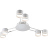 Люстра потолочная LUMION GARETA 8235/6C COMFI LN25 200 LED GX53 6*10W 220V белый, металл
