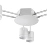 Люстра потолочная LUMION GARETA 8235/6C COMFI LN25 200 LED GX53 6*10W 220V белый, металл