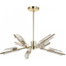 Люстра потолочная LUMION GEORGIA MODERNI 6537/8C LN23 112 G9 8*25W 220V золотой