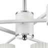 Люстра потолочная LUMION KARINA 8241/6C COMFI LN25 LED GX53 6*7W 220V белый/хром, металл