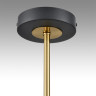 Люстра потолочная LUMION LANIKA 8240/6C COMFI LN25 LED GX53 6*7W 220V черный/латунь, металл/акрил