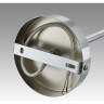 Люстра потолочная LUMION LATTI 6589/6C CLASSI LN24 E14 6*40W 220V хром/белый, металл/текстиль