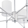 Люстра потолочная LUMION LATTI 6589/8C CLASSI LN24 E14 8*40W 220V хром/белый, металл/текстиль