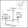 Люстра потолочная LUMION LATTI 6589/8C CLASSI LN24 E14 8*40W 220V хром/белый, металл/текстиль