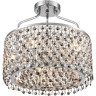 Люстра потолочная LUMION LAYLA CLASSI LN25 8244/5C E14 5*40W 220V хром, металл/хрусталь