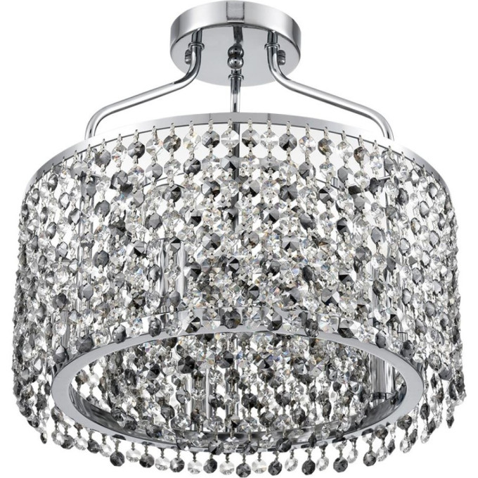 Люстра потолочная LUMION LAYLA CLASSI LN25 8244/5C E14 5*40W 220V хром, металл/хрусталь