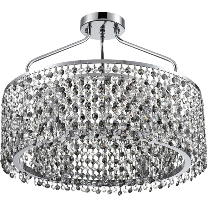 Люстра потолочная LUMION LAYLA CLASSI LN25 8244/6C E14 6*40W 220V хром, металл/хрусталь