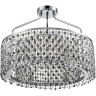 Люстра потолочная LUMION LAYLA CLASSI LN25 8244/6C E14 6*40W 220V хром, металл/хрусталь