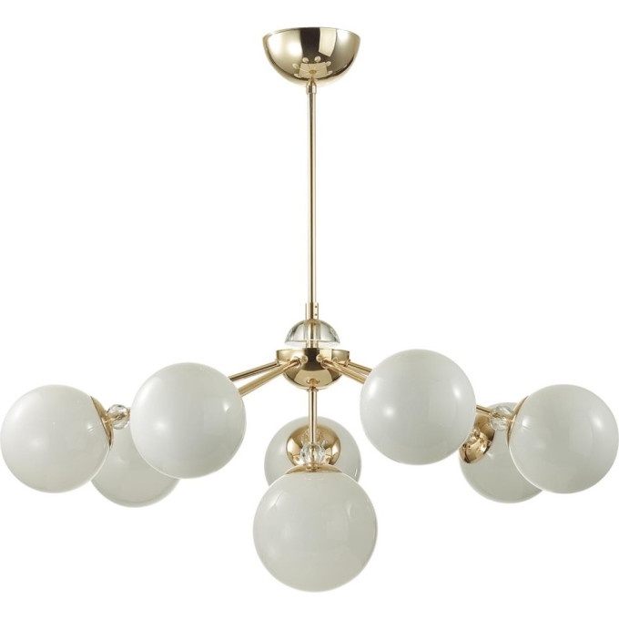 Люстра потолочная LUMION MARSHA MODERNI 6536/8C LN23 111 E27 8*40W 220V золотой
