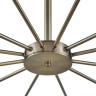 Люстра потолочная LUMION MAVE 8100/12C COMFI LN25 73 Е14 12*40W 220V бронза/белый металл/стекло