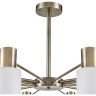 Люстра потолочная LUMION MAVE 8100/12C COMFI LN25 73 Е14 12*40W 220V бронза/белый металл/стекло