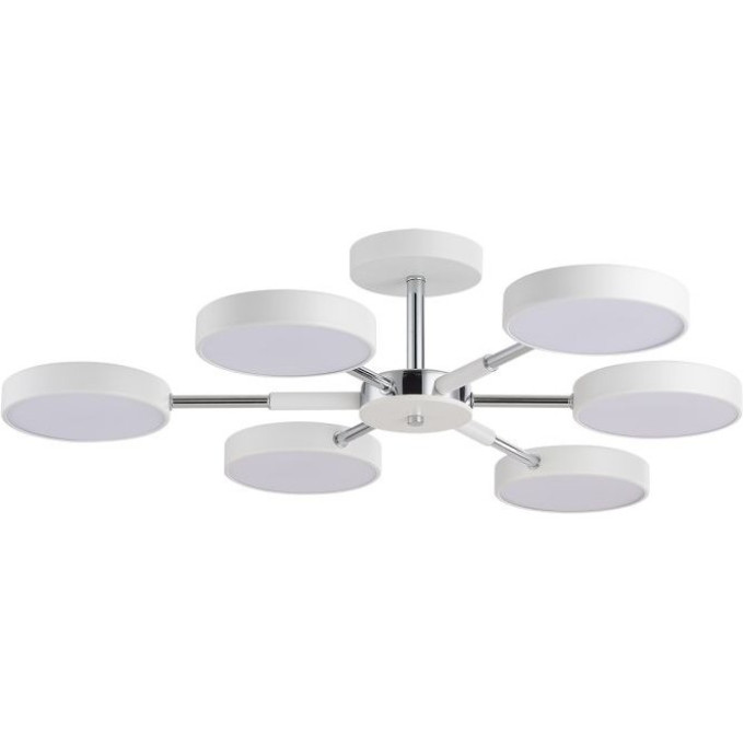 Люстра потолочная LUMION MIKA 5659/99CL LEDIO LN23 LED 108W 5773Лм 3000-6000К 220V белый хром