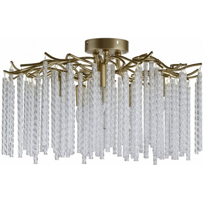 Люстра потолочная LUMION MISS 6520/6C CLASSI LN23 169 E14 6*40W 220V матовое золото