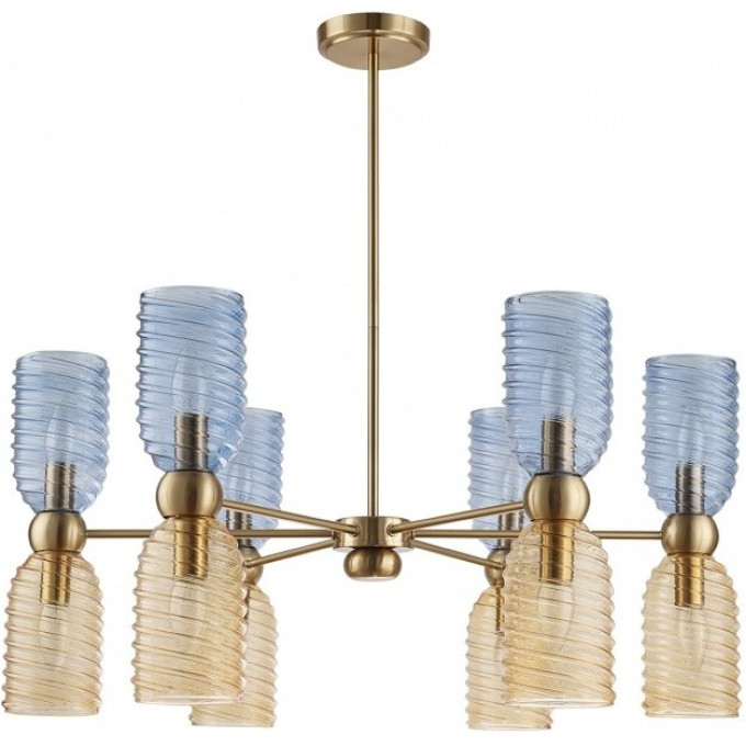 Люстра потолочная LUMION MONROE MODERNI 6511/12C LN23 115 E14 12*40W 220V латунь