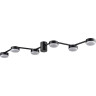 Люстра потолочная LUMION SANATA 8187/6C COMFI LN25 LED GX53 6*7W 220V черный, металл