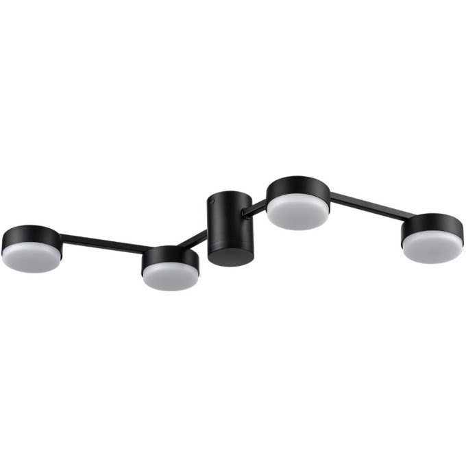 Люстра потолочная LUMION SANATA LED GX53 4*7W 220V 8187/4C COMFI LN25 черный, металл