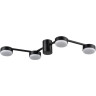 Люстра потолочная LUMION SANATA LED GX53 4*7W 220V 8187/4C COMFI LN25 черный, металл
