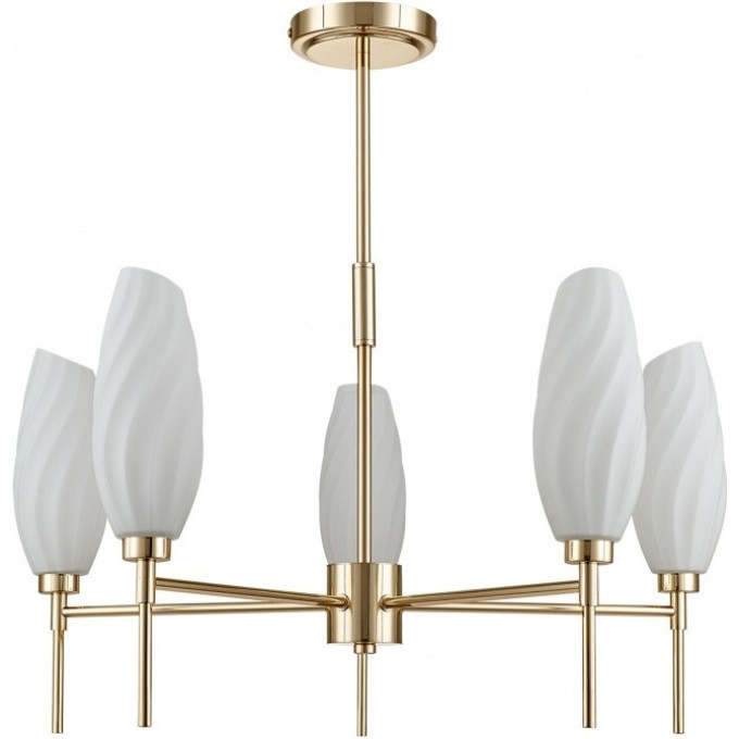 Люстра потолочная LUMION SHIVON MODERNI 6518/5C LN23 105 G9 5*40W 220V золотой