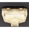 Люстра потолочная LUMION SPIRALS 6576/11CS CLASSI LN24 G9 11*20W 220V черный/прозрачный/металл/стекло