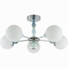 Люстра потолочная LUMION SUNDAY 6525/5C MODERNI LN23 102 E14 5*40W 220V хром