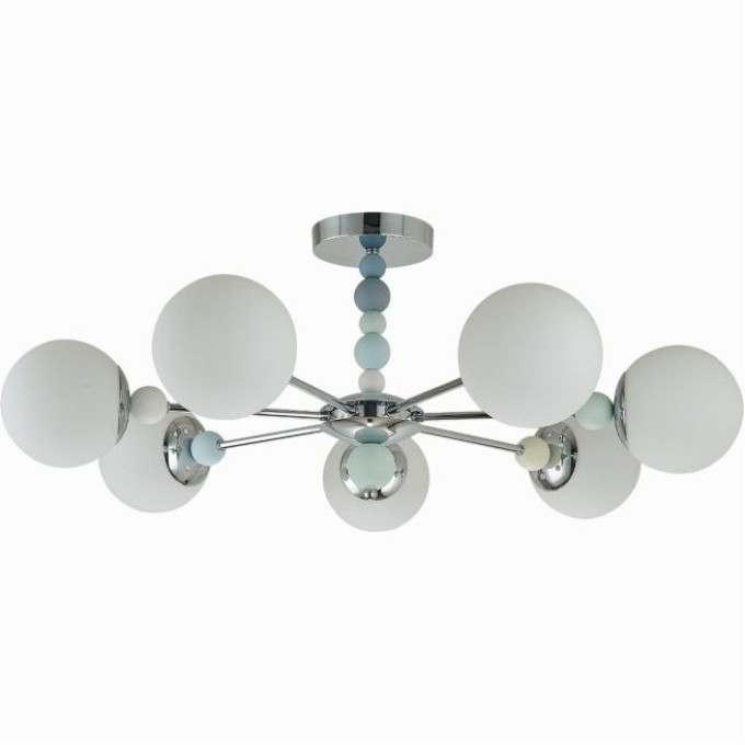 Люстра потолочная LUMION SUNDAY 6525/7C MODERNI LN23 E14 7*40W 220V хром