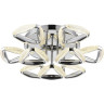 Люстра потолочная с ПДУ LUMION RUANA LEDIO LN25 8239/9CL LED 120W 3000-6000K 220V хром, металл/пластик