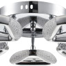 Люстра потолочная с ПДУ LUMION RUANA LEDIO LN25 8239/5CL LED 65W 3000-6000K 220V хром, металл/пластик
