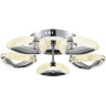 Люстра потолочная с ПДУ LUMION RUANA LEDIO LN25 8239/5CL LED 65W 3000-6000K 220V хром, металл/пластик