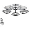 Люстра потолочная с ПДУ LUMION RUANA LEDIO LN25 8239/5CL LED 65W 3000-6000K 220V хром, металл/пластик