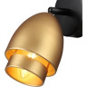 Настенный светильник LUMION AVRORA 8001/1W MODERNI LN24 Е14 40W 220V черный/античное золото металл/металл
