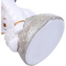 Настольная лампа LUMION ATLAS MODERNI LN25 8208/1T Е27 1*60W 220V белый/серый, керамика/текстиль