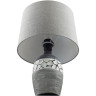 Настольная лампа LUMION AVALONA 8118/1T COMFI LN25 000 E27 1*60W 220V серый, керамика/текстиль