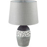 Настольная лампа LUMION AVALONA 8118/1T COMFI LN25 000 E27 1*60W 220V серый, керамика/текстиль