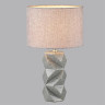Настольная лампа LUMION BEINA 8136/1T MODERNI LN25 000 Е27 1*60W 220V серый, керамика/текстиль