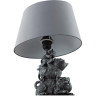 Настольная лампа LUMION CATTY 8128/1T MODERNI LN25 000 E27 1*60W 220V серый, керамика/текстиль