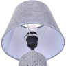 Настольная лампа LUMION FANNA 8216/1T CLASSI LN25 Е27 1*60W 220V серый, керамика/текстиль
