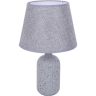 Настольная лампа LUMION FANNA 8216/1T CLASSI LN25 Е27 1*60W 220V серый, керамика/текстиль