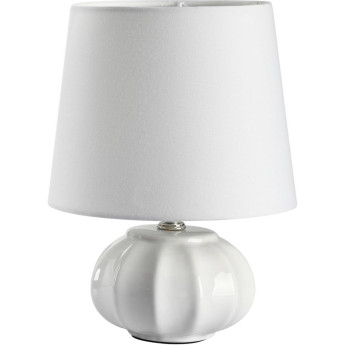 Настольная лампа LUMION HAMA 8145/1T MODERNI LN25 000 Е27 1*60W 220V белый, керамика/текстиль