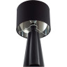 Настольная лампа LUMION HINAMI 8124/1T COMFI LN25 376 E27 1*60W 220V черный, керамика/текстиль