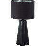 Настольная лампа LUMION HINAMI 8124/1T COMFI LN25 376 E27 1*60W 220V черный, керамика/текстиль