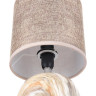 Настольная лампа LUMION KOHALA CLASSI LN25 8229/1T E14 1*40W 220V бежевый, керамика/текстиль