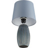 Настольная лампа LUMION LAPUNA 8123/1T COMFI LN25 000 E27 1*60W 220V синий, керамика/текстиль